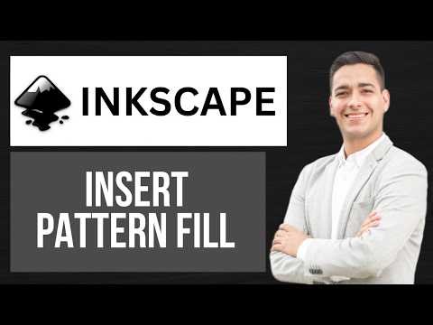 How to Insert Pattern Fill in Inkscape | Apply Pattern to Shape