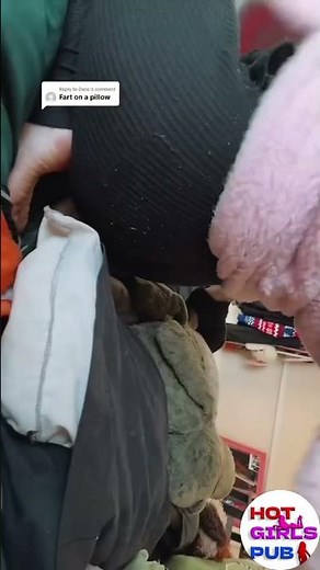 Gorgeous Girl Farting On The Pillow!