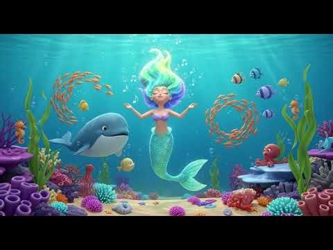 🧜‍♀️ Mermaid Song | Cartoon Nursery Rhymes & Kids Songs 🎵