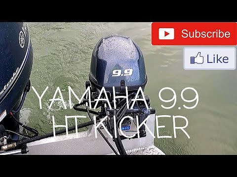 YAMAHA 9.9 HT KICKER MOTOR (2019 HEWESCRAFT SEARUNNER 210) SALMON FISHING