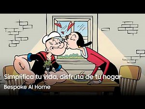 Popeye Bespoke AI Refrigerator with 9" Screen | Bespoke AI Fairy Tale | Samsung