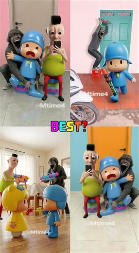 Sock Cut Victory Smile! 😁🧦✂️👏🤣 | Pocoyo Hamood Habibi 67 Kid Meme!