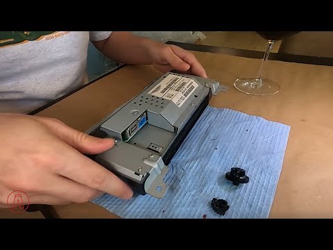 Fixing the Nav Screen in an Aston Martin!