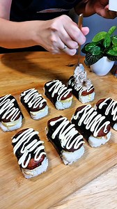1M views · 14K reactions | Spam Musubi  Small business idea ✨ Ingredients: 1 Can Spam - cut into 8 5 Eggs 4 Tbsp. Soy sauce 2 Tbsp. Brown sugar Seaweed Toppings: Japanese mayo Tuna mayo Kimchi Cheese Sesame seeds #easyrecipe #businessidea #musubi #spam #seaweed #cooking #food #foodviralreels #viral #highlights #mainecooks #cravings | Maine Cooks | Facebook