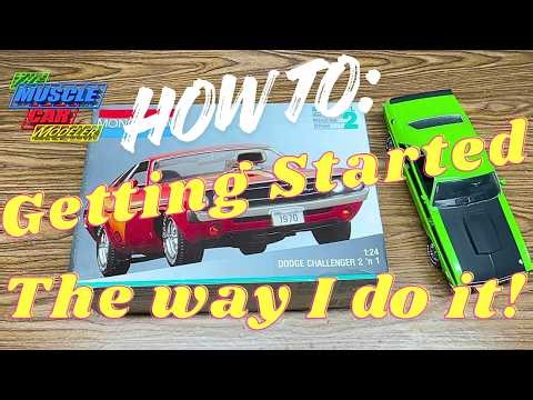 How To: Start a model kit, my methods explained