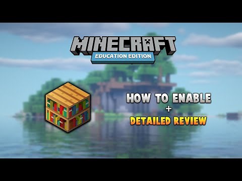 How To Enable 'Education Edition' Option In Minecraft Bedrock + Detailed Review.