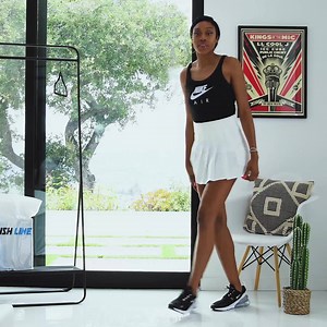 This Nike bodysuit and Air Max 270 look is everything 😍. Click the link for more #HotGirlSummer looks. #FinishTheLook by Blusher Vol. 5-10 http://finl.co/8na | Finish Line