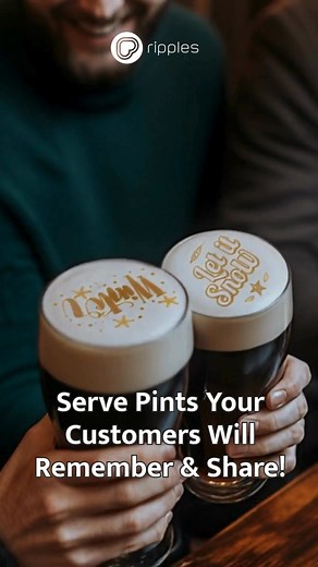 If you’re in the business of UNFORGETTABLE EVENTS, keep reading. Save up to £720 on your Ripples package. BLACK FRIDAY SALE is live! Serve branded drinks that spark viral reactions and boost your bottom line. Get The Ripple Maker drink printer & Stand out from the first sip. ☕ | Ripples | Facebook