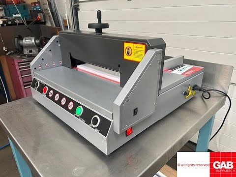 Vevor E330D A4 A3 Paper Desktop Electric Guillotine Paper Cutter Cutting Machine Gab Supplies Ltd