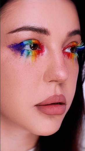 Easy PRIDE makeup 🏳️‍🌈✨