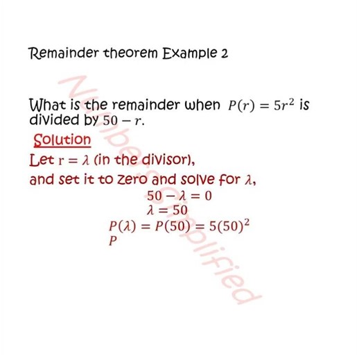 Remainder theorem #factor_theorem#remainder_theorem #polynomial_division