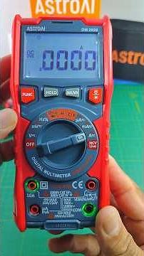 ASTROAI DM2000 - The Ideal Multimeter for Beginners and Professionals 🔧✨
