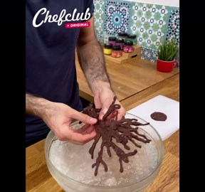 Pear & Chocolate Tree Tart