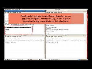 Database Configuration for Oracle GoldenGate - Demonstration - GG Video 12