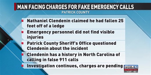 Man Facing Charges After Allegedly Staging a Fall Off Ledge