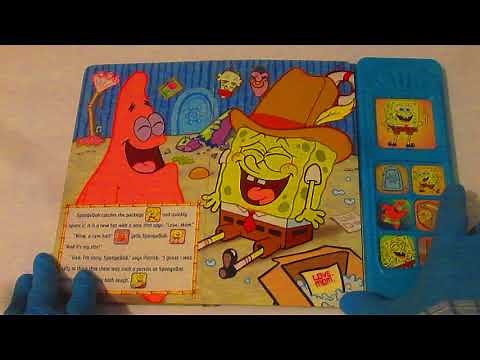NICKELODEON Spongebob Squarepants "Sea Mail" Play-A-Sound