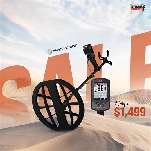 Your dream detector is closer than you think 🔥 Minelab Manticore — Now $1,499 #DetectorWarehouse #minelabdetectors #metaldetecting #treasurehunter #manticore | Detector Warehouse