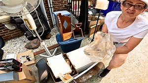 32K views · 486 reactions | She took a $500 item out of my Garage Sale Pile - Part Time Picker | Part Time Pickers | Facebook