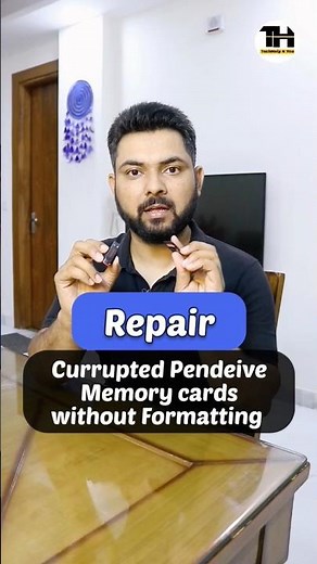 Fix Pendrive or memory card problems without formatting #shorts #techhelp4you #techshorts