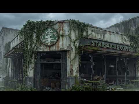 I Rescued an ABANDONED Starbucks from Jungle Overgrowth - Full 100-Day Restoration ASMR.