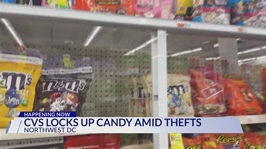CVS stores lock up candy, toilet paper after thefts in Northwest DC