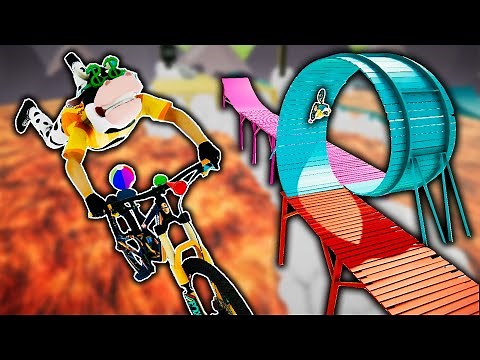 THE COOLEST BIKE MAP EVER?! (Descenders)