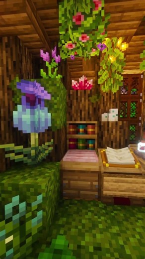 Fairy House 🧚🏼‍♂️ #minecraft