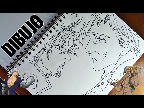 Dibujando a Estarossa y Escanor 🎨 ✏️ tiempo real