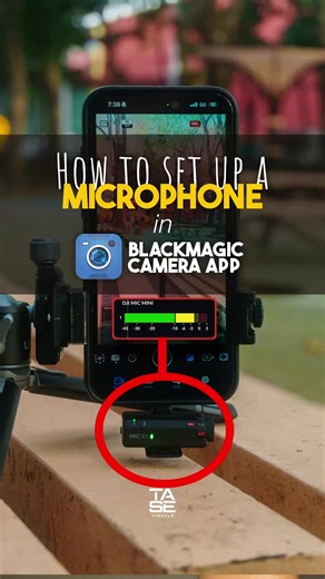 Setting Up Microphone with Blackmagic Camera App on iPhone