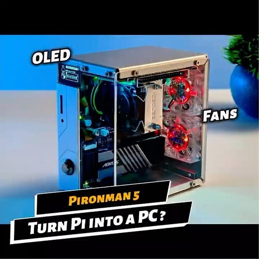 This Cyberpunk Raspberry Pi Case Is INSANE 🤯 | Pironman 5 Build