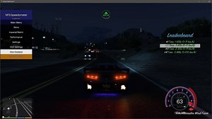 NFS gauge - RPM Gear Speedometer & Timer 2.63.2 – GTA 5 mod