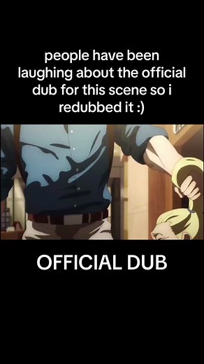 redubbed nanami’s hair pulling scene for your enjoyment 🫶 #jujutsukaisen #jjk #nanami