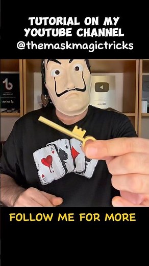 AMAZING KEY MAGIC TRICK 🪄 #tricks #magic #foryou