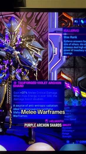 Do NOT miss this Purple Archon Shard in Warframe this week!