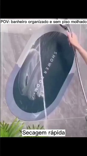 Tapete Que Absorve Água em Segundos