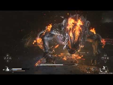 Black Myth Wukong - Bishui Golden-Eyed Beast Boss Fight & Location (Frost and Flame Trophy Guide)