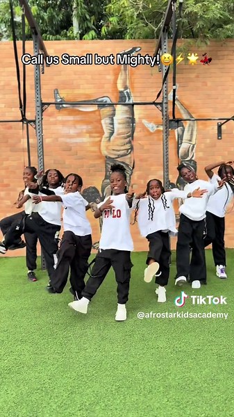 Dancing with Kids at Afro Star Academy! 💃🏽🔥