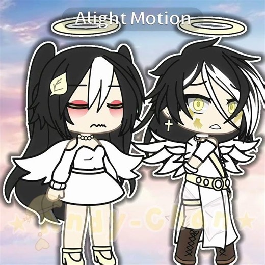 {You’re not Saint😇😈} (H&H) #gacha #memes #gachamemes #h&h