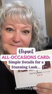 ✨ Elevate Your Cardmaking with an Elegant All-Occasions Card! ✨ Looking for a card you can use for any occasion? I’m so excited to share this versatile, easy-to-recreate design! This look combines classic white-on-white layers, simple score-line details, and a pop of beautiful patterned paper to create a card that’s both timeless and unique. Perfect for birthdays, thank-yous, or just because! Ready to learn how? Watch the full video tutorial over on my blog (link in comments) to see step-by-step