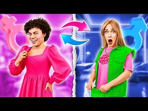 🔄 Boy & Girl Swap Lives! Who Handles It Better?