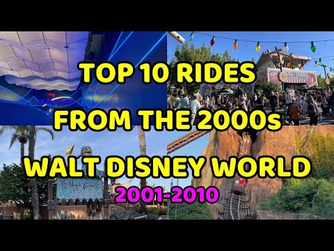 Top Ten Rides from the 2000s at Walt Disney World - 2001-2010