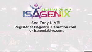 We are just a few weeks away from seeing TONY ROBBINS live! Don’t miss out on this once-in-a-lifetime opportunity. Get your tickets to Celebration 2017 today at IsagenixCelebration.com! | Isagenix®