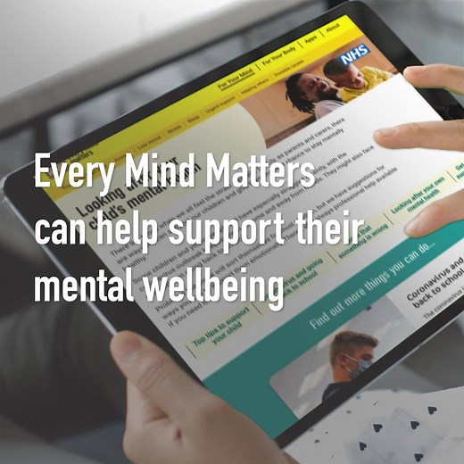 Get tips and advice for looking after children's mental wellbeing with Every Mind Matters | NHS
