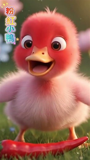 第一次吃辣椒…結果失控了#粉紅小鴨 #搞笑動畫 #AI動畫 #Shorts #可愛動物 #FunnyDuck #動畫短片 #搞笑影片 #能量療愈