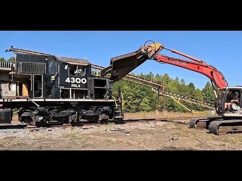HUGE Locomotive Demolition!