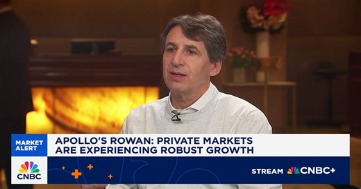 Apollo Global CEO: Some manufacturing jobs can come back to U.S. in meaningful way