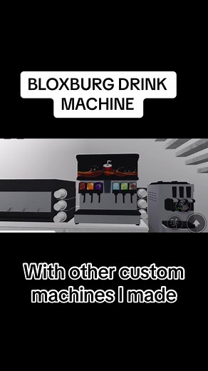 Bloxburg drink machine. Bloxburg icecream machine. Yall think it's worth the Bs? #bloxburgupdate #bloxburgbuild #bloxburghighschool