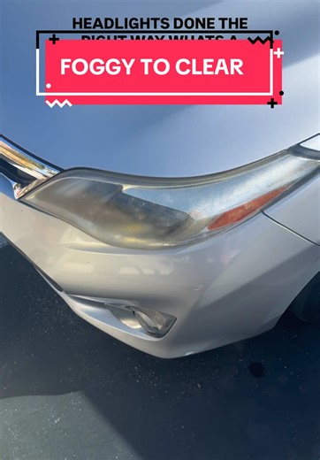 Headlight Restoration: From Foggy to Clear