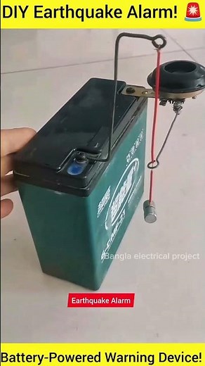 DIY Earthquake Alarm: How to Make a Simple Detection Device.