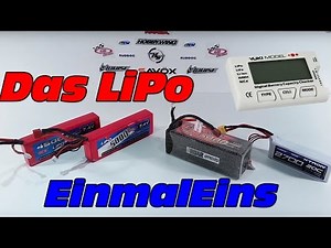 Das kleine LiPo Einmaleins- Lipo für Dummies von Dummies